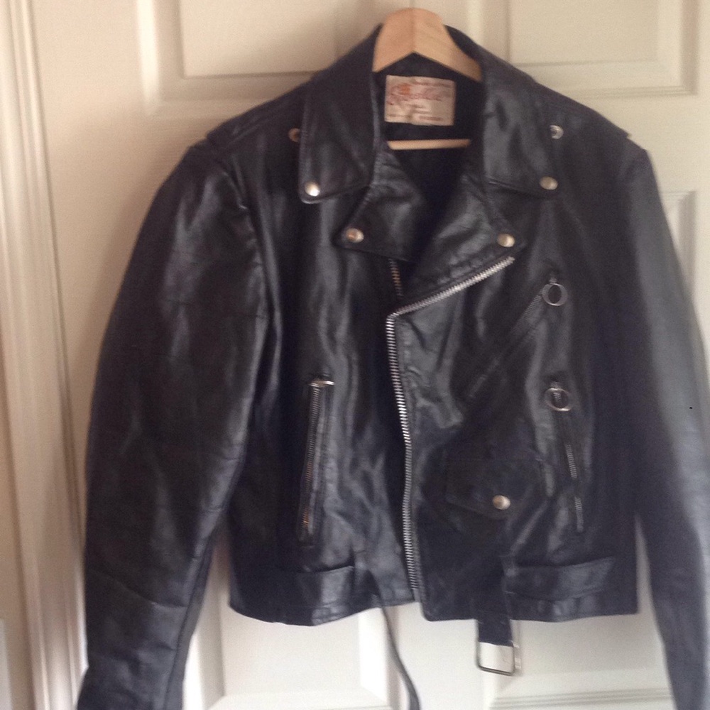 Schott NYC  One Star Leather Jacket Size 46